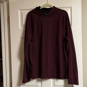 Apt 9 XXL maroon premier flex performance long sleeve hoodie
